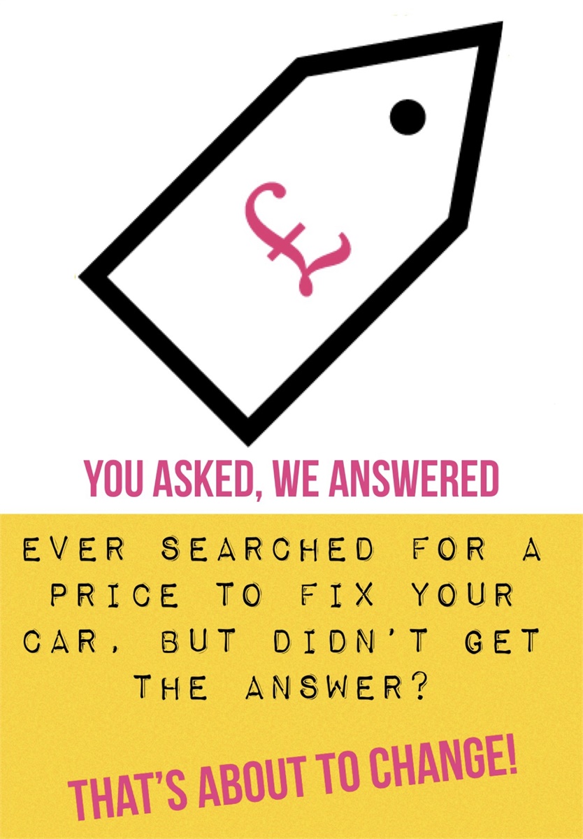 You Asked, We answered How much will it cost to fix my car?