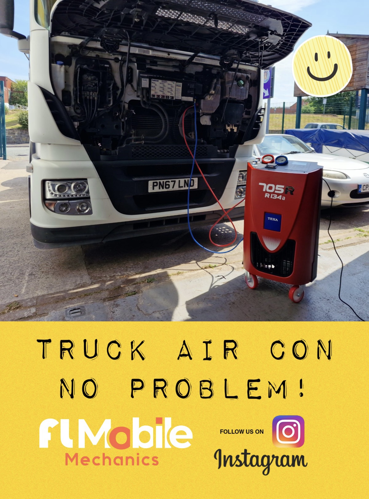 Mobile Truck & Bus Air Con Regas In The North West 
